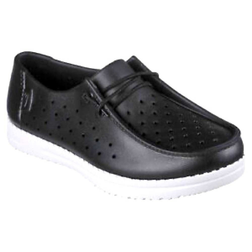Skechers Foamies Cali Slip On Sneakers Women's Size 6 Black/ White Rubber Shoes